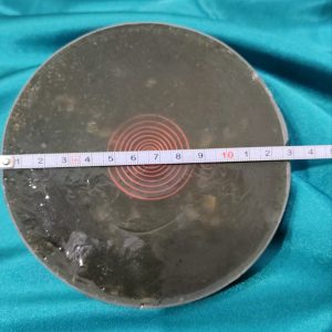 Podmetač za vodu sa aventurinom i većim procentom crnog turmalina, 13 cm